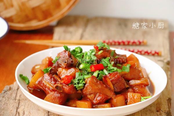 红烧排骨土豆