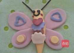 翩翩起舞的花蝴蝶馒头的做法图解27