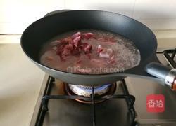 花椒牛肉萝卜汤的做法图解2