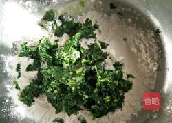 菠菜蛋饼的做法图解5