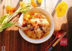 鱼翅骨栗子干玉竹百合松茸汤的做法图解9