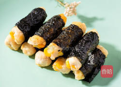 海苔鸡肉卷的做法图解1