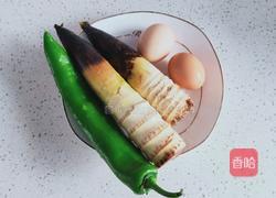 春笋炒鸡蛋的做法图解1