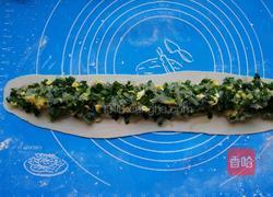 盘丝韭菜饼的做法图解9