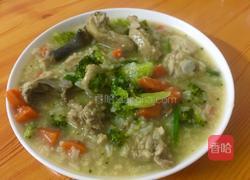 鸡肉粥的做法图解7