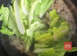 你没吃过的小白菜肉片汤的做法图解5