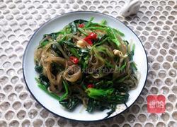 凉拌菠菜粉条的做法图解13