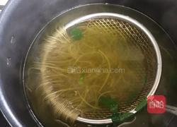 凉拌菠菜粉条的做法图解4
