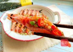 蒜蓉粉丝开背虾的做法图解9