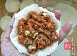 牛肉胡萝卜包子的做法图解4