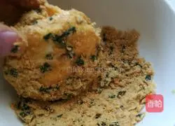 Illustration of how to make seaweed, pork floss and scallops 5