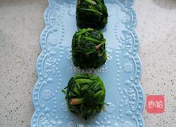 麻酱菠菜塔的做法图解8