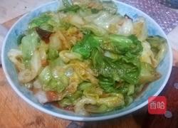 耗油手撕包菜的做法图解7