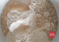 韭菜菠菜素包子的做法图解3