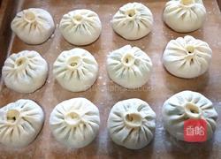 韭菜菠菜素包子的做法图解15