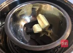 Illustration of how to make chocolate cake 3