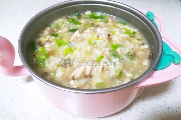 香菇牛肉疙瘩汤 宝宝辅食营养食谱菜谱