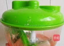 木耳胡萝卜馅包子的做法图解2