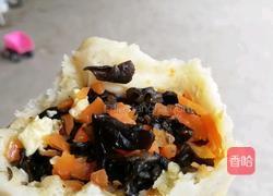 木耳胡萝卜馅包子的做法图解7