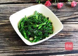 蒜末野芹菜的做法图解1