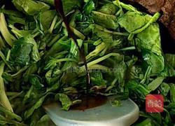 菠菜独面筋的做法图解2