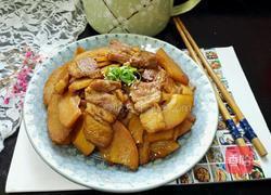 五花肉烧笋的做法图解8