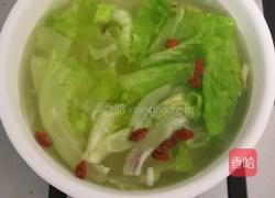 （鸡蛋豆腐版）翡翠白玉汤的做法图解8