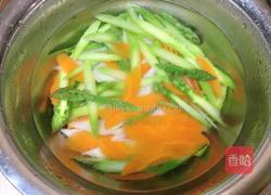 芦笋胡萝卜炒山药的做法图解5