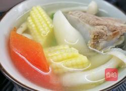 排骨玉米笋汤的做法图解5