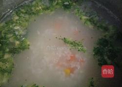 三色蔬菜早餐粥的做法图解3