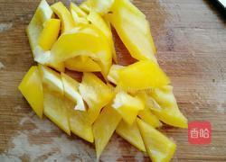 黄椒炒西兰花的做法图解5