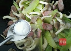 小炒莴苣的做法图解5