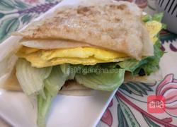 大饼加蛋的做法图解6