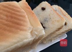 椰子油提子吐司(一次发酵)的做法图解14