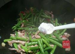 四季豆炒肉的做法图解8
