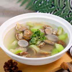 花蛤丝瓜汤的做法[图]