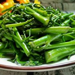 蒜香芦笋花的做法[图]