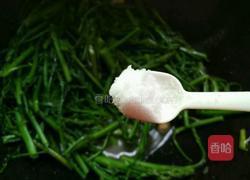 蒜香芦笋花的做法图解7