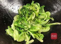 辣椒酱拌生菜的做法图解9