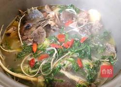 荠菜炖乌骨鸡汤的做法图解14