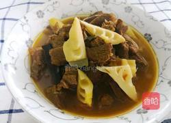 砂锅春笋炖牛肉的做法图解17