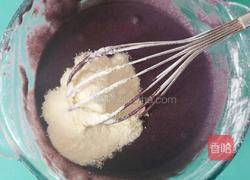 黑米蒸蛋糕的做法图解7