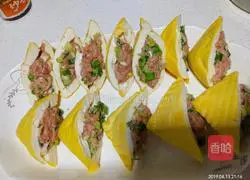 Illustration of how to make Puning fried dried tofu 9