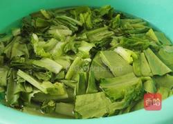 清炒油麦菜的做法图解2