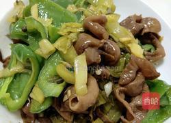 甜椒炒肥肠的做法图解6