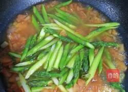 芦笋蕃茄炒蛋的做法图解13