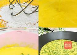 宝宝辅食香椿鸡蛋饼的做法图解4