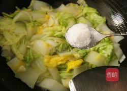 清炒黄白菜的做法图解9