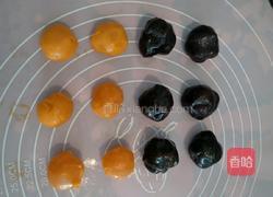 不用醒面的蛋黄酥 的做法图解2