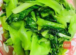 清炒莴笋和莴笋叶的做法图解7